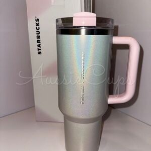 Starbucks Stanley Romantic Ocean 40 oz China Anniversary Tumbler, Minor Flaws